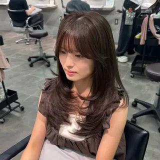 ロング 韓国特化🇰🇷千葉 /レイヤーカット竜生のヘアスタイル