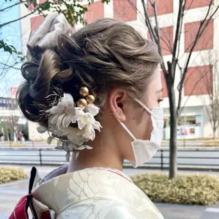 ヘアアレンジ HIQU ROOM 💫yuka.のヘアスタイル