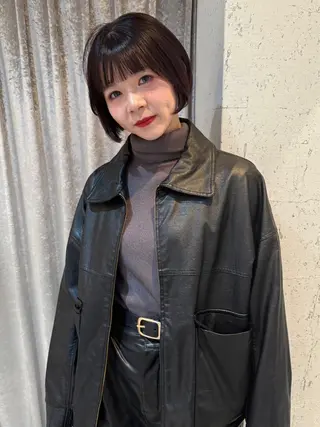 ショート カラー パーマ mai / linoah˚✧のヘアスタイル