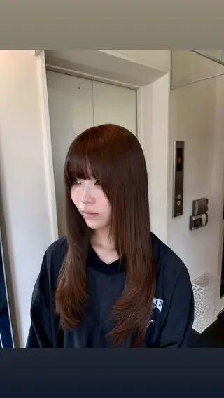 ロング 高田 羊真のヘアスタイル