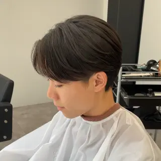 メンズ シャドウパーマ／骨格 矯正カット　トモキのヘアスタイル