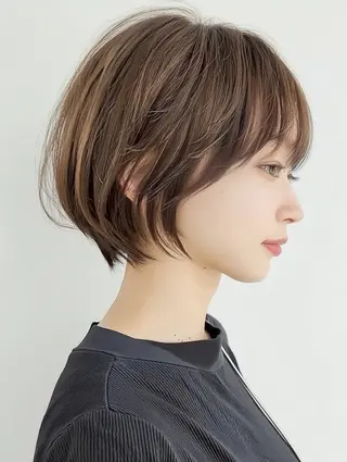 ショート 松谷 圭のヘアスタイル