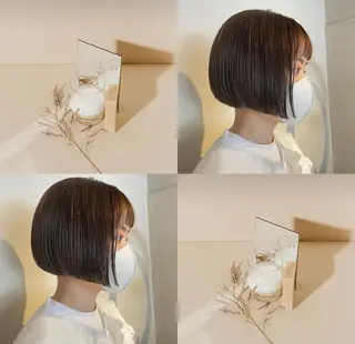 ショート minatsu 東京の技術を京都でのヘアスタイル