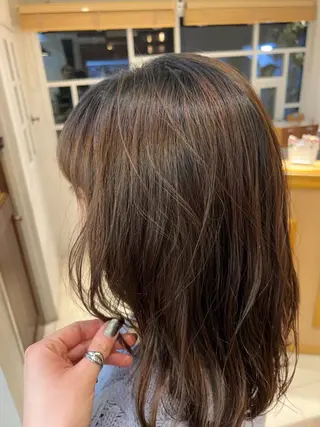 ミディアム パーマ PIS/ NAHOのヘアスタイル