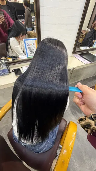 ロング カラー 🌺U-topia 🌺井出萌菜🌺のヘアスタイル