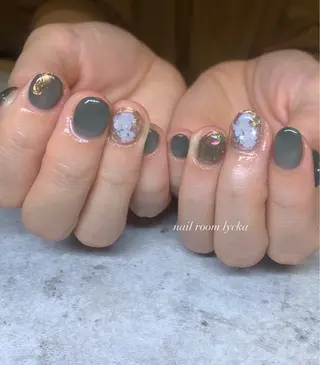 ネイル ネイルルームリッカ 𝐦𝐚𝐲𝐮のネイルデザイン