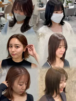 ミディアム カラー 🫧美髪&艶カラー 増田魁土🫧のヘアスタイル