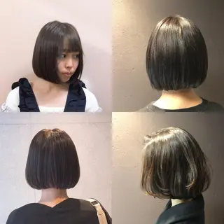 ショート レイヤーカット 小山 悠のヘアスタイル