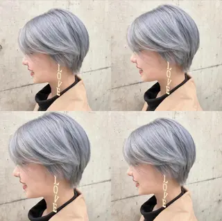 ショート カラー ヘアアレンジ メンズスタイル ly本厚木のヘアスタイル