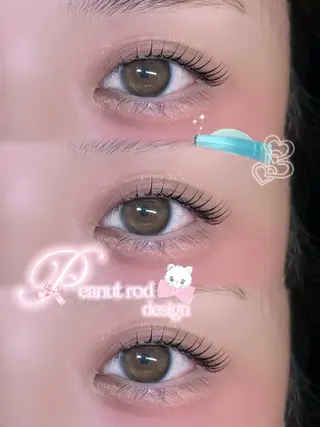 マツエク・マツパ 🎀マツエク/束感 𝑀𝐼𝑌𝑈🎀のマツエク・マツパデザイン