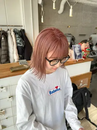 カラー 八谷 将平のヘアスタイル