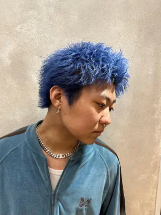 ショート カラー メンズ 平賀 大陽のヘアスタイル
