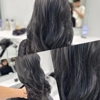ロング カラー 🌿透明感モテヘア ツヤ髪/レイヤー🌿のヘアスタイル