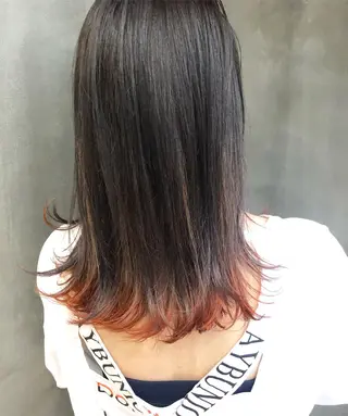 セミロング 七尾 彰観のヘアスタイル