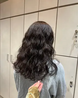 ロング パーマ らいむ/ レイヤー/パーマのヘアスタイル