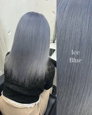 ミディアム カラー エクステ/ハイトーン /モデル募集中🖤のヘアスタイル