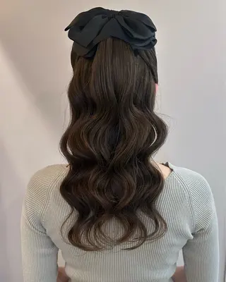 ヘアアレンジ 髪質改善・艶髪カラー 🌷miku🌷のヘアスタイル