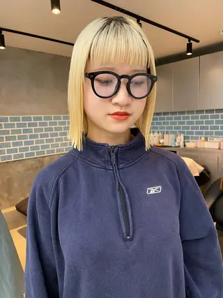 ショート 👑ボブはお任せ ミヤノ👑のヘアスタイル