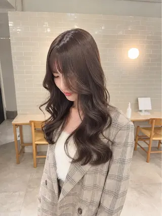 ロング 美髪縮毛矯正/ デジタルパーマ 西村のヘアスタイル
