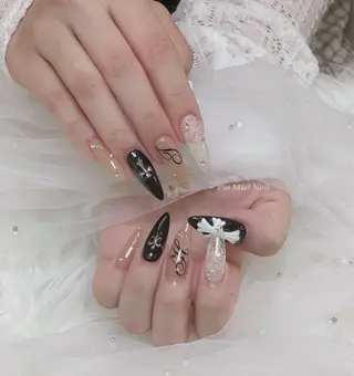 ネイル HANA 長さだしのネイルデザイン