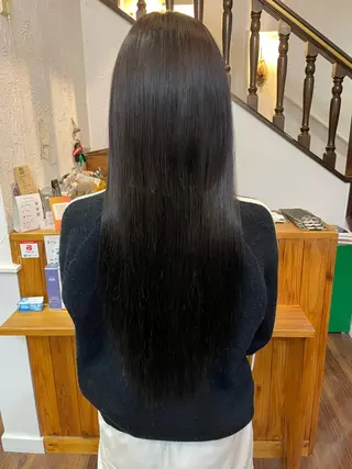 ロング 下林 雅明のヘアスタイル