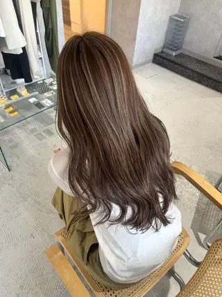 ロング カラー 透明感カラー/ Reika☁️ིྀのヘアスタイル
