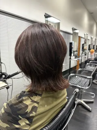 ミディアム 宇野 鈴花のヘアスタイル