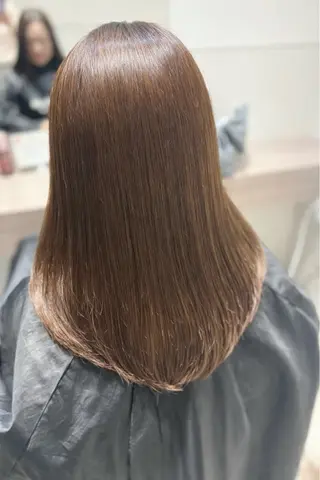 セミロング メンズ/パーマ /レディース髪質改善のヘアスタイル