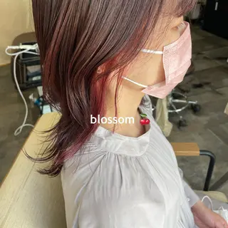 ミディアム カラー 吉村 夏椰のヘアスタイル