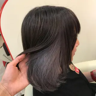 ミディアム カラー 櫻井 なんなのヘアスタイル
