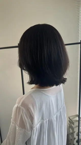 ミディアム ⭐️いおり⭐️ ✨透明感カラー✨のヘアスタイル