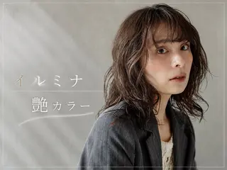 セミロング カラー 艶カラー/ショート ボブ/TOSHIKIのヘアスタイル