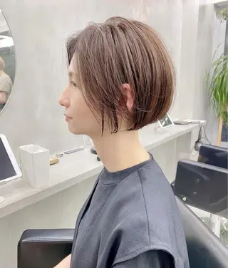 ショート 👑ボブはお任せ ミヤノ👑のヘアスタイル
