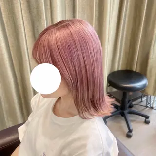 ミディアム カラー 【braceあべの】 MAYU👾💘のヘアスタイル