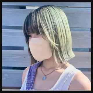 ショート 透明感Wカラー/ 似合わせボブ👑涼介のヘアスタイル
