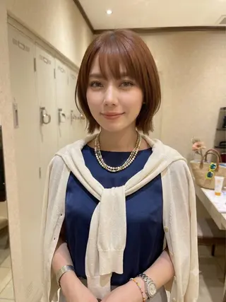 ショート 吉原 星稀のヘアスタイル