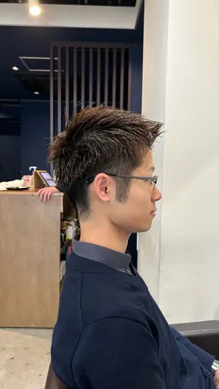 ショート カラー メンズ 💈メンズカット💈 No.1💈坂元のヘアスタイル