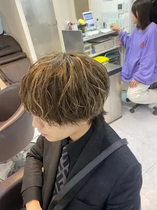 ショート メンズ tatsuya新宿 縮毛矯正/髪質改善のヘアスタイル