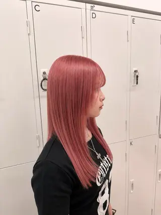 ロング カラー 松戸レイヤーカット 塚原悠斗のヘアスタイル