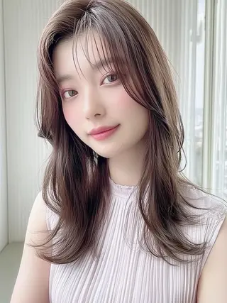 ロング カラー beauty: beast 熊本店のヘアスタイル