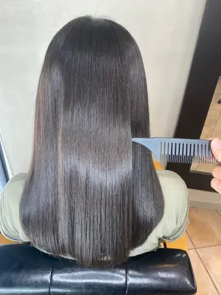 ロング クリュウ ヒロキのヘアスタイル