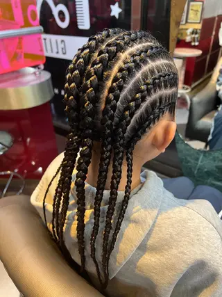 ロング ヘアアレンジ 横浜カットパーマ 特殊/ 平林侑馬のヘアスタイル