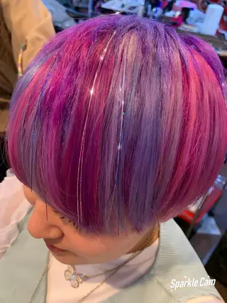 ショート カラー ヘアアレンジ KOYA コヤのヘアスタイル