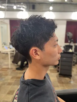ショート メンズ amphihair 高橋祐也のヘアスタイル