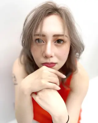ショート カラー メンズパーマ /栄/伊藤りんなのヘアスタイル