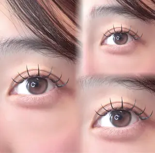 マツエク・マツパ 。ꕤ°₊sakura 束感まつ毛⊹𓈒✿のマツエク・マツパデザイン
