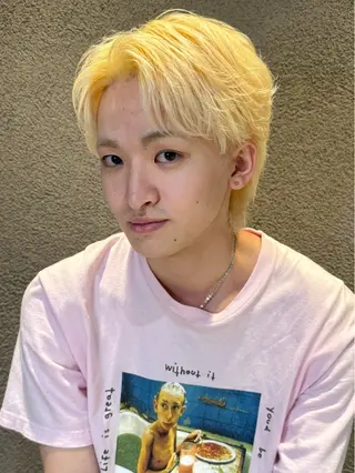 メンズ メンズカットパーマ 伊藤瑠星のヘアスタイル
