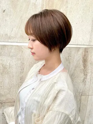 ショート ✨️髪質改善＆艶カラ ー✨️Yudaiのヘアスタイル