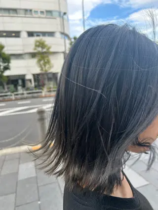 ミディアム カラー 🐰K+Plus🐰 まゆ🐰のヘアスタイル