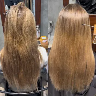 ブリーチ矯正髪質改善 ✨オオエタクミのヘアスタイル